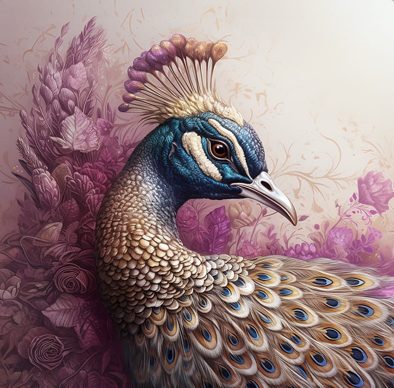 Poszewka welurowa 50x50 cm PAW - obrazek 2