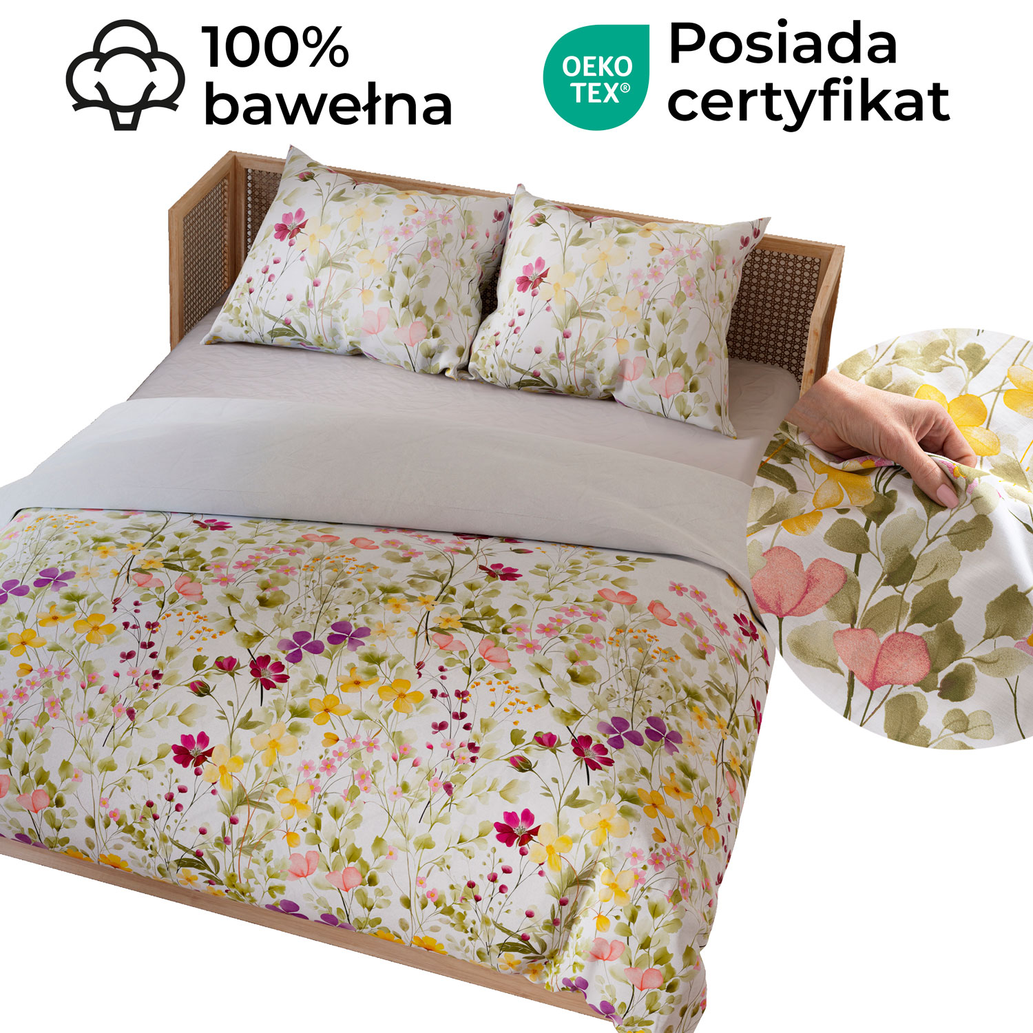 FLORINA pościel bawełna satynowa 220x200cm - obrazek 6